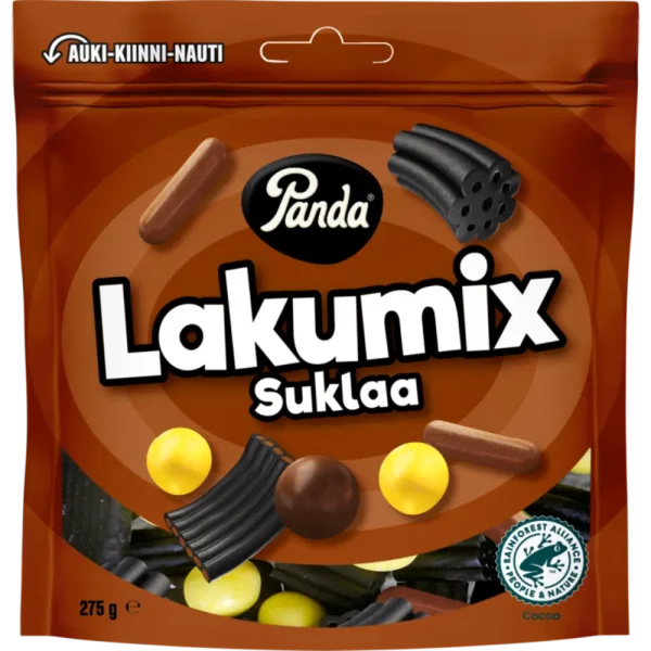 PANDA LAKUMIX SUKLAA 250G KARKKIPUSSI