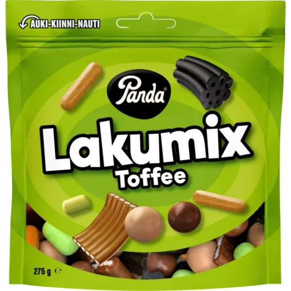 PANDA LAKUMIX TOFFEE 250G KARKKIPUSSI