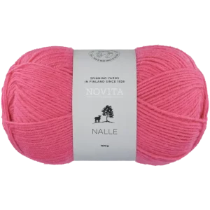 NOVITA LANKA NALLE 100G 539 VADELMA