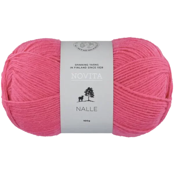 NOVITA LANKA NALLE 100G 539 VADELMA