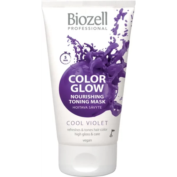 BIOZELL COLOR GLOW COOL VIOLET SÄVYTENAAMIO 150ML