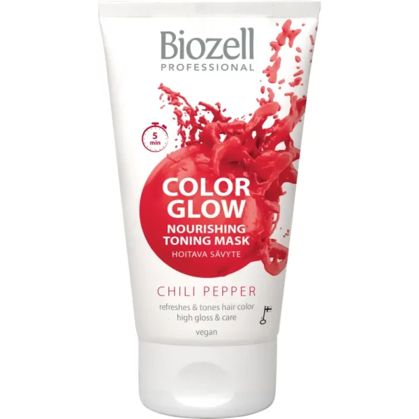 BIOZELL COLOR GLOW CHILI PEPPER SÄVYTENAAMIO 150ML