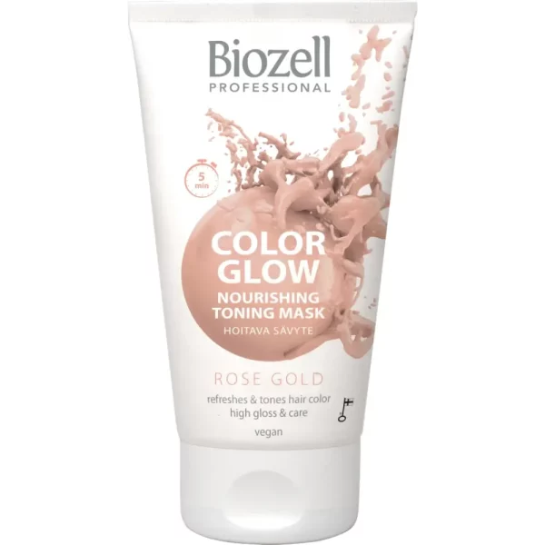 BIOZELL COLOR GLOW ROSE GOLD SÄVYTENAAMIO 150ML