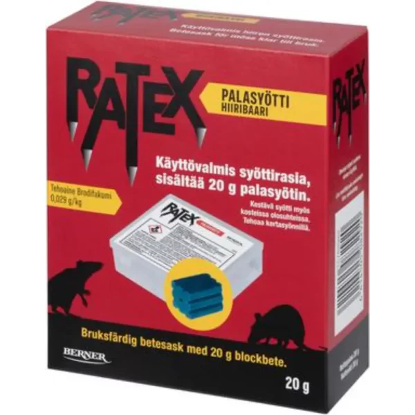 RATEX PALASYÖTTI 20G SYÖTTIRASIASSA