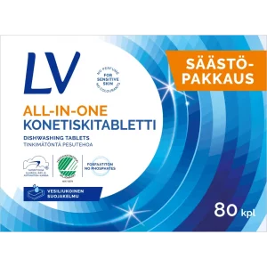 LV 80 KPL ALL-IN-ONE KONETISKITABLETTI