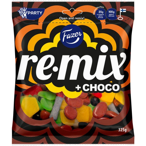 FAZER REMIX CHOCO 325 G