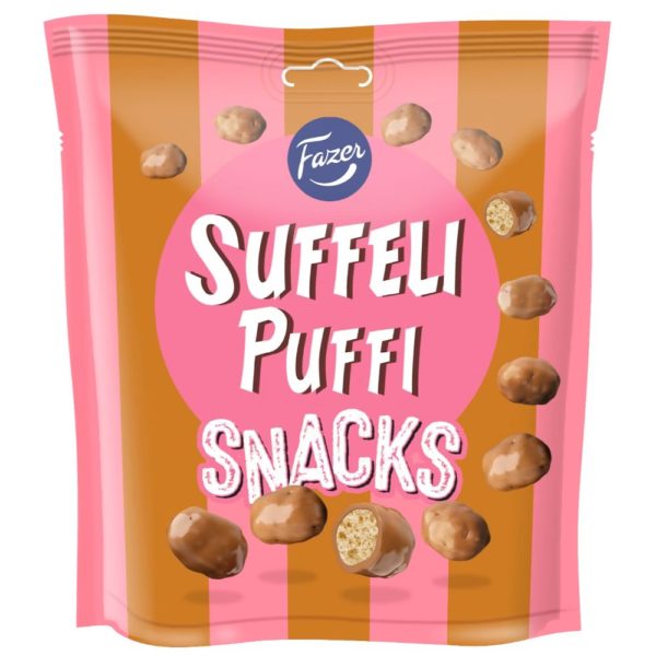 FAZER SUFFELI PUFFI SNACKS 160G