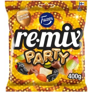 FAZER REMIX PARTY MIX KARKKIPUSSI 400G