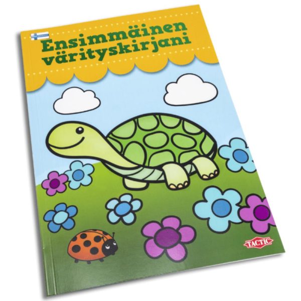 ENSIMMÄINEN VÄRITYSKIRJANI KOKO A4