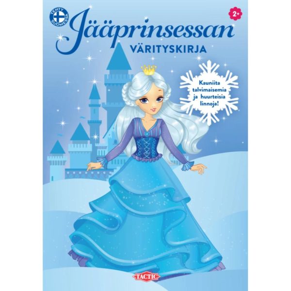 TACTIC JÄÄPRINSESSAN VÄRITYSKIRJA 2+