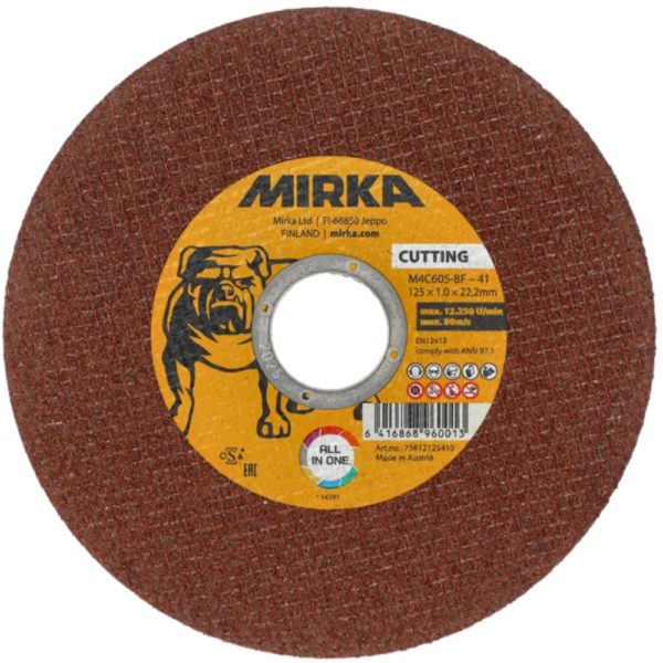 MIRKA MULTI KATKAISULAIKKA 125X1,0MM