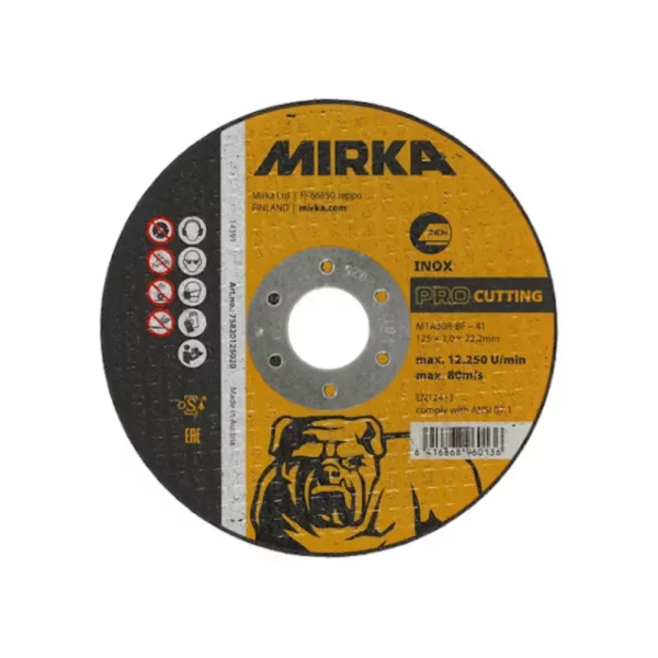 MIRKA PRO KATKAISULAIKKA 125X2.0 MM