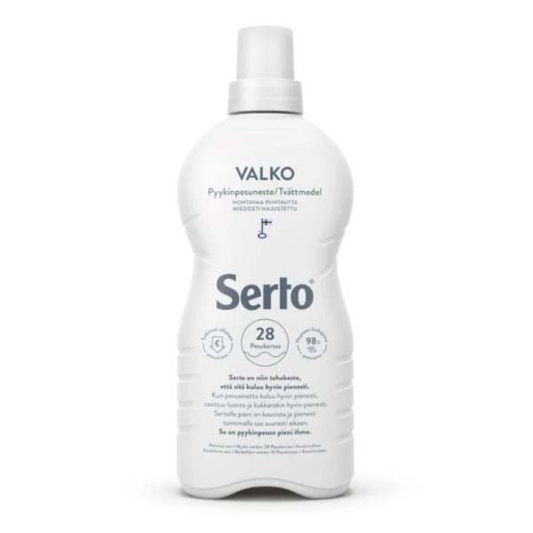 SERTO VALKO PYYKINPESUNESTE 750ML