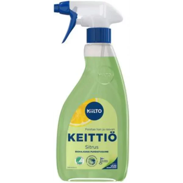 KIILTO BIOHAJOAVA PUHDISTUSSUIHKE KEITTIÖ 600 ML