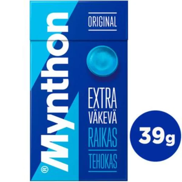 LEAF MYNTHON VÄKEVÄ 39 G KURKKUPASTILLI