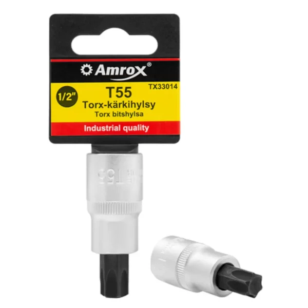 AMROX KÄRKIHYLSY 1/2" T30 TORX