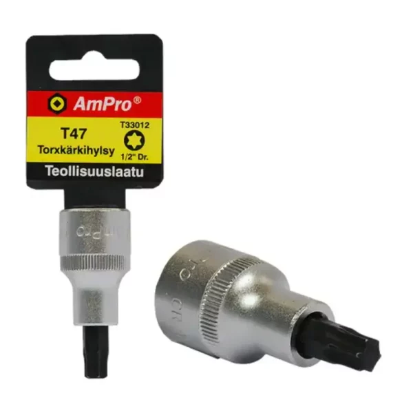 AMREX KÄRKIHYLSY 1/2" T40 TORX