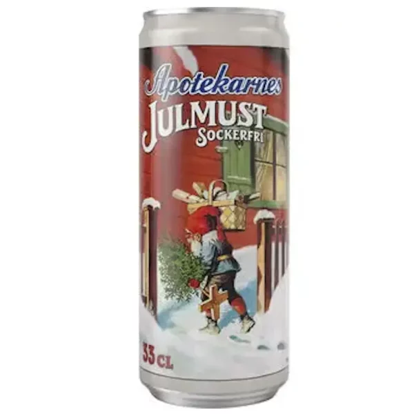 APOTEKARNES JULMUST SOCKERFRI 330ML