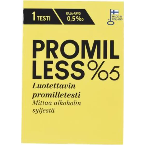 PROMILESS 0,5% TESTILIUSKA KERTAKÄYTTÖINEN