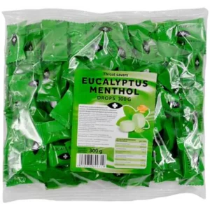 KURKKUPASTILLI EUCALYPTUS-MENTHOL 300 G