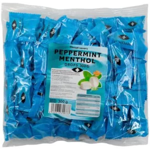 KURKKUPASTILLI PIPARMINTTU-MENTHOL 300G FINNSWEET