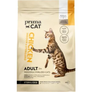 PRIMA CAT 4 KG KANA STERILOIDUILLE KISSOILLE