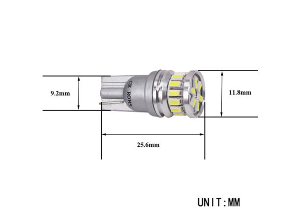 LED-POLTTIMOPARI T10 6000K