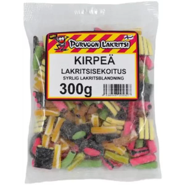 PORVOON LAKRITSI KIRPEÄ LAKRITSISEKOITUS 300 G