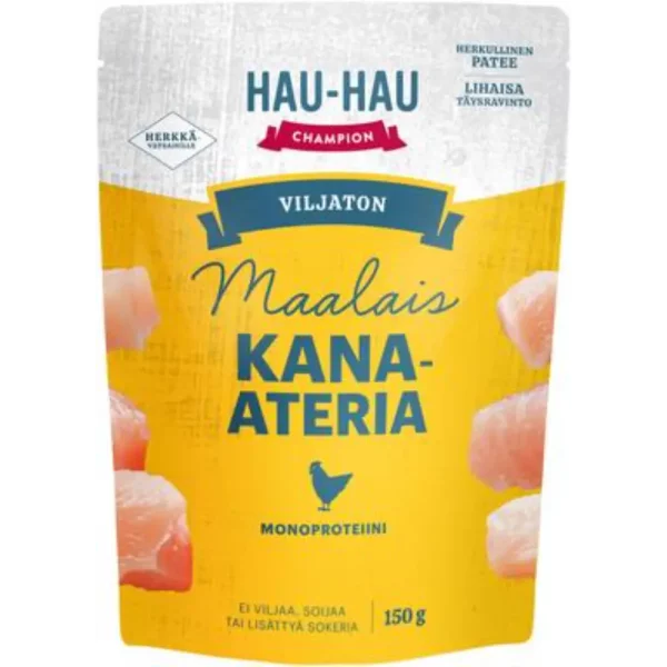 HAUHAU CHAMPION VILJATON ATERIA KANAA 150G