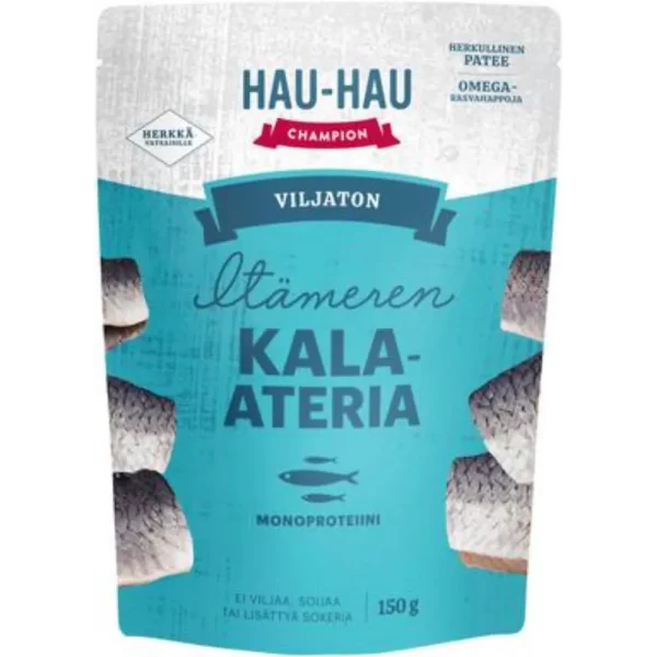 HAUHAU CHAMPION VILJATON ATERIA KALAA 150G