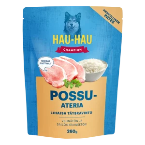 HAU-HAU CHAMPION POSSUATERIA KOIRALLE 260G