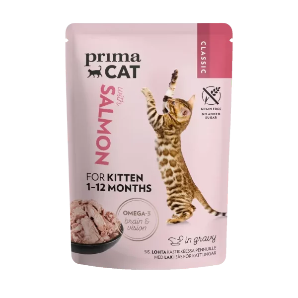 PRIMA CAT LOHTA KASTIKKEESSA PENNUILLE 85G