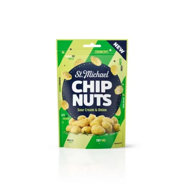 CHIP NUTS SOUR CREAM&ONION 110G