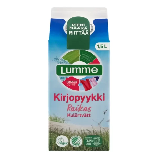 LUMME 1,5L KIRJOPYYKKI PYYKINPESUNESTE