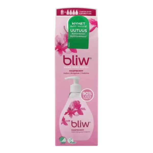 BLIW 1000ML VADELMA TÄYTTÖPAKKAUS