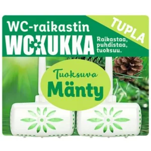 WC-KUKKA WC-RAIKASTIN TUPLAPAKKAUS