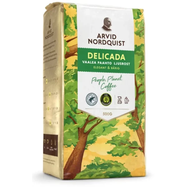 ARVID NORDQUIST DELICADA 500G SUODATINKAHVI RFA