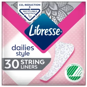 LIBRESSE STRING PIKKUHOUSUNSUOJA 30 KPL