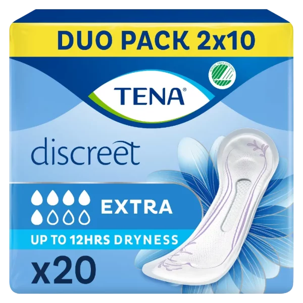 TENA DISCREET EXTRA 20KPL DUO