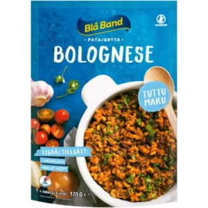 BLÅ BAND PATA-AINES BOLOGNESE 170G