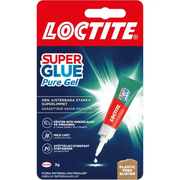 LOCTITE PURE GEL PIKALIIMA 3G