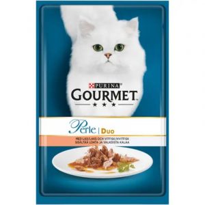 PURINA GOURMET PERLE LOHTA&VALK.KALAA 85