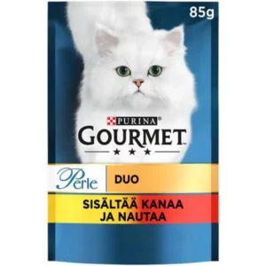 PURINA GOURMET PERLE KANA & NAUTA 85G KISSANRUOKA