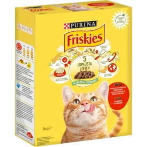 FRISKIES NAUTA & KANA 1KG KISSANRUOKA