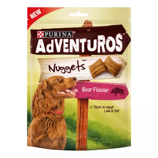 ADVENTUROS NUGGETS VILLISIKA KOIRANHERKKU 90G