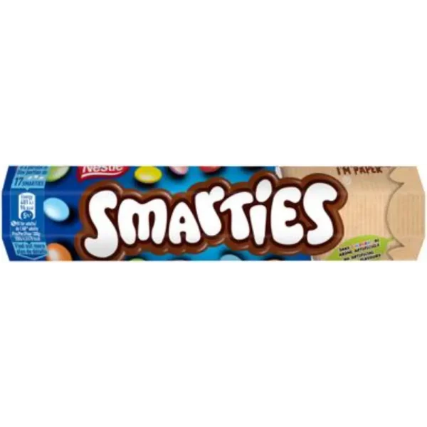 SMARTIES 130G SOKERIKUORRUTETTUJA MAITOSUKLAARAKEITA