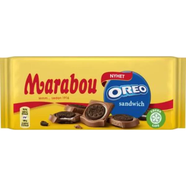 MARABOU OREO SANDWICH SUKLAALEVY 92 G