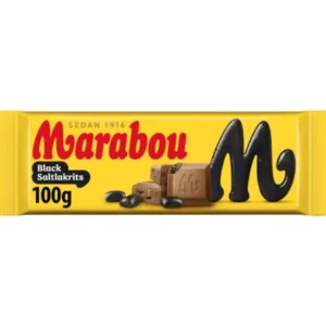 MARABOU BLACK SALTLAKRITS SUKLAALEVY 100 G