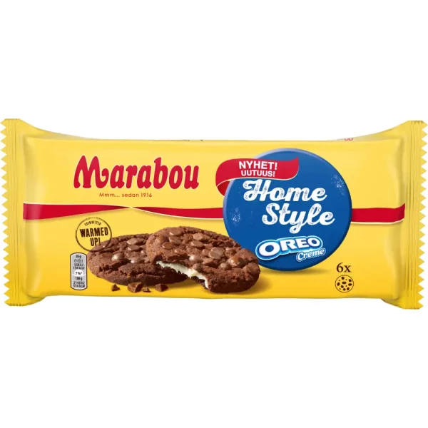 MARABOU HOMESTYLE OREO CREME TÄYTEKEKSI 156G