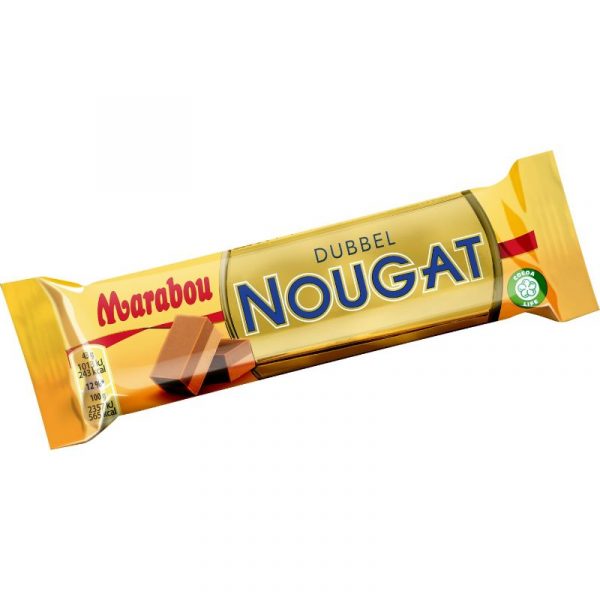 MARABOU DUBBEL NOUGAT 43G